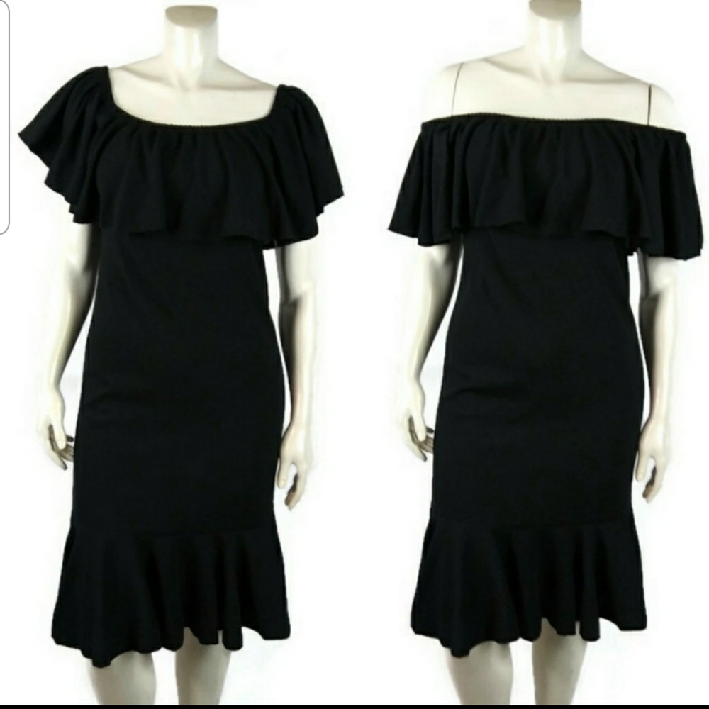 New with tags Lularoe Cici Black Dress SZ L